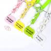 With Metal Clasp Springs Keyring Stretchy Stretchy Spiral Spring Coil  Luggage Tags
