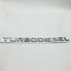 AAYN1 ABS For W463 W140 W124 Turbodiesel lettering emblem mark rear Car trunk turbo diesel logo stickers Accessories