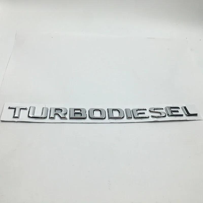 AAYN1 ABS For W463 W140 W124 Turbodiesel lettering emblem mark rear Car trunk turbo diesel logo stickers Accessories