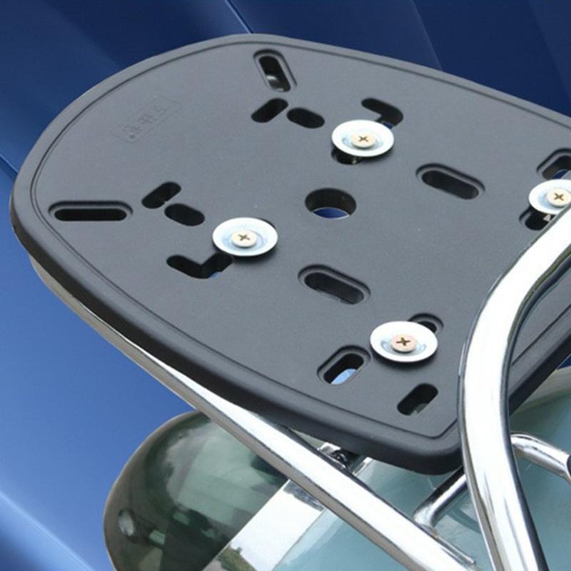 Универсальный мотоциклетный электромобиль задний для кейса Tail Top Box багажник кронштейн базовая пластина базовая пластина крепление стойка аксессуар