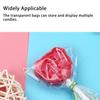 100 шт. прозрачные пакеты для конфет с плоским открытым верхом OPP целлофановая упаковка для леденцов на день рождения подарочные наборы для самостоятельной уборки