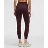 Lululemon Wunder Train High Rise Tight 25  Goodnight Plum