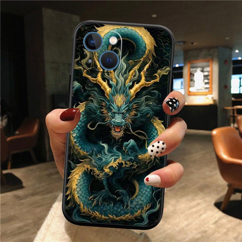 IK23 Чехол для телефона с китайским драконом, новый, премиум, для iPhone SE X XS XR 16E 17 11 Pro Max 8 7 6 6s Plus Air