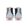 Vans Sk8 Переиздание Боковая молния Модные Клетчатые Высокие Кеды для Скейтборда Унисекс Кроссовки Черно-белые VN0007NZ9KM