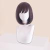 Cosplay Wig Smooth Simulated Fluffy Soft Short Shinonome Role Play Full Coverage Light Purple Ena Wig with