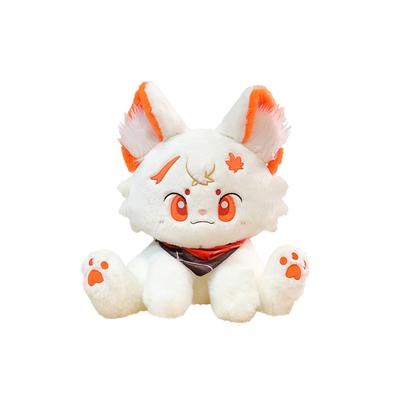 Игра Genshin Каэдэхара Казуха Кот Пушистый Влияние Странник Питомец Плюшевые Игрушки Косплей Кукла Мягкая Набивная Подушка Подарок для Детей Подарок