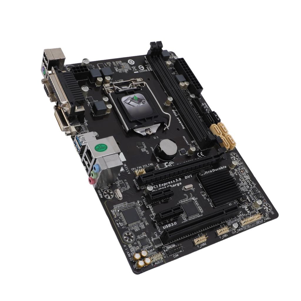 Computer Motherboard M ATX DDR3 X 2 DIMM Slot Gaming Motherboard Replacement for LGA 1150 for Core I7