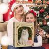 Cat Advent Calendar 24 Days Christmas Countdown Calendar Cute Acrylic Kitten Ornaments Holiday Decor for Cat Lovers