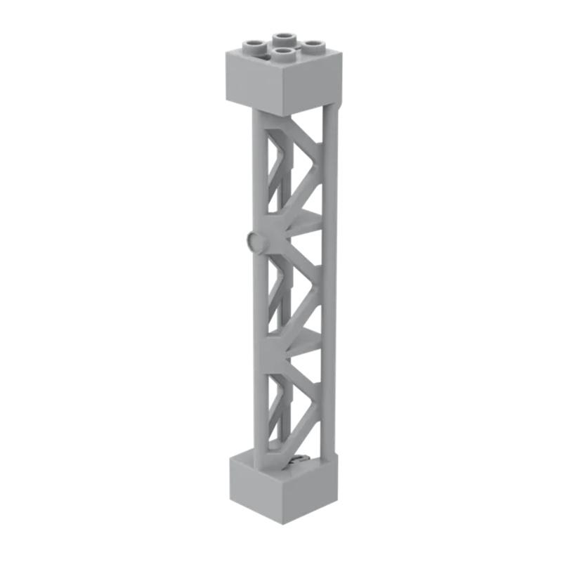 20 шт. Детали MOC 95347 Опора 2 x 2 x 10 Балка Совместимо с кубиками DIY Сборка Строительные блоки Частицы Детская головоломка Мозговая игрушка Подарок