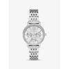 Серебристые часы Melissa Pavé MKO1082