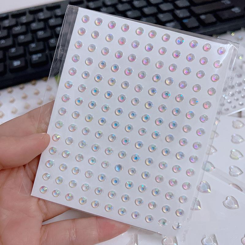 1 шт. одноразовые татуировки наклейки для лица ювелирные изделия Цвет Кристалл Алмаз DIY глаза лицо тело водостойкие украшения для макияжа стразы