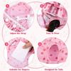 Female Dog Diaper Washable Menstrual Panties Dogs Nappy Sanitary Pants Physiological Underwear Dot Print Shorts Puppy Pants