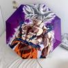 Узор Гогоку из Dragon Ball, автоматический складной зонт, портативная и складная конструкция, 8 спиц, рождественский или подарочный на день рождения.