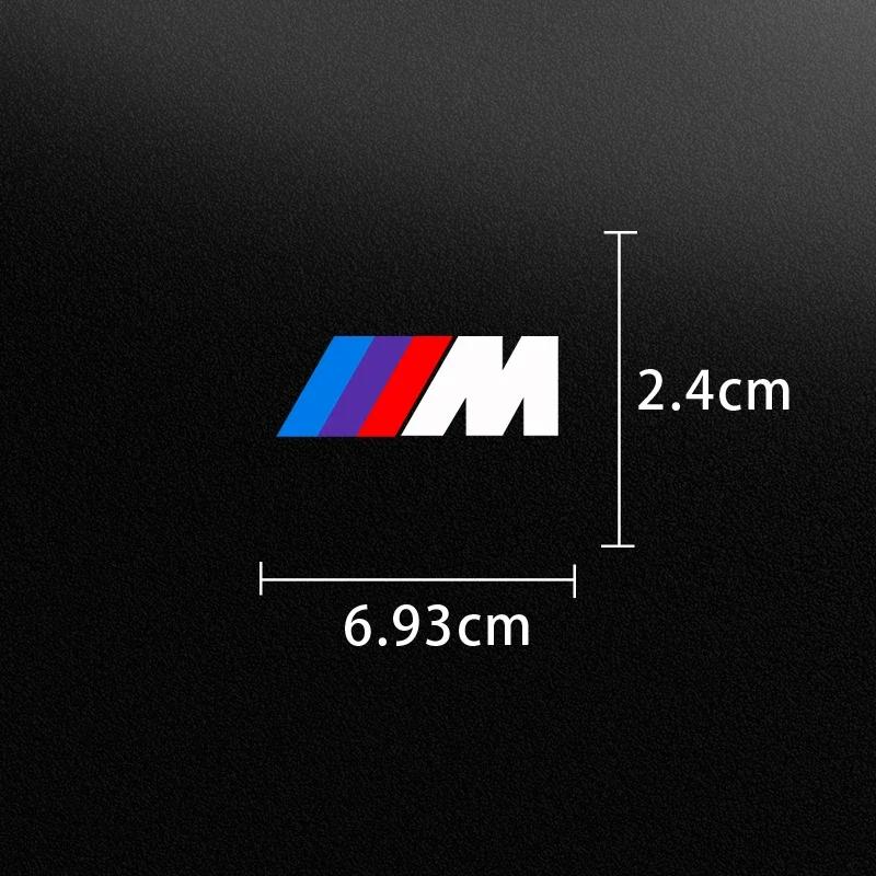 2025 Для BMW M X3 X5 X6 На подголовники передних сидений автомобиля Наклейка с эмблемой Наклейки на боковые стекла автомобиля Для BMW 50th Kith F30 F10 E90 E34 E53 E61