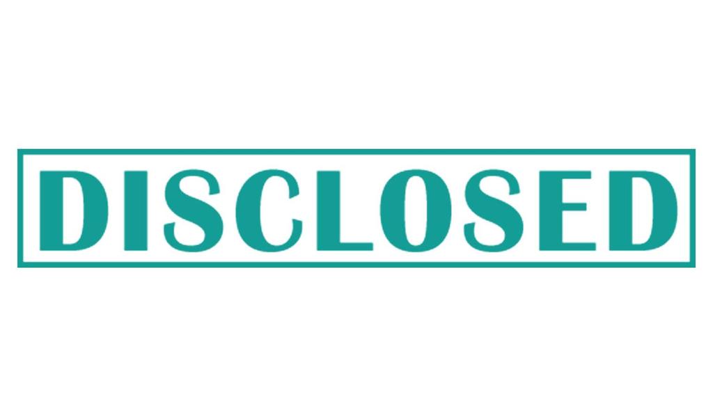 Printtoo Disclosed Self Inking Rubber Stamp Pre-Inked Office Stamp- Home Office Business Stationery, Black- 42 X 9