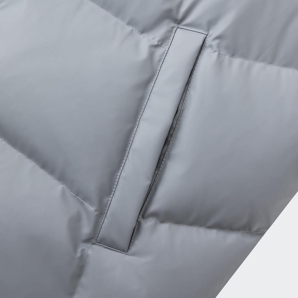 Adidas Оригинальная теплая спортивная куртка-пуховик ADC 2 в 1 DJ M со съемным капюшоном, мужские куртки светло-серого цвета JW1365