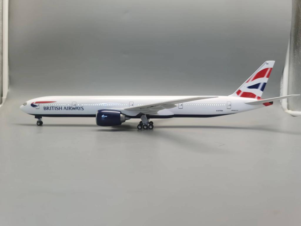 Масштабная модель самолета 47 см, смола, коллекционный самолет, подарок для авиакомпании British Airways, B777, литая модель самолета, набор самолетов, воздух