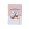 Stationery Hanamaru Obake Sanrio Characters Charm Ring S2643472 Sun-Star Notebook, B6, Pink,