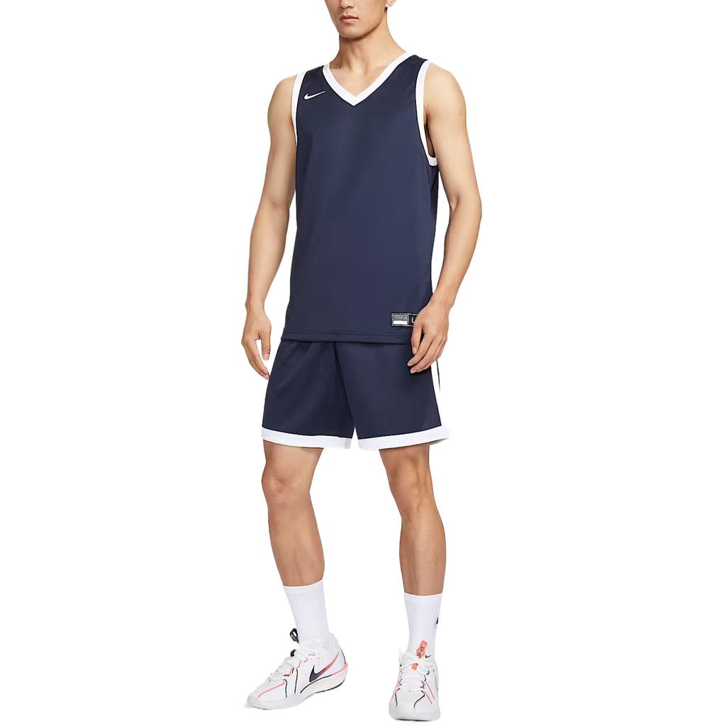 Nike Dri FitCrossover Basketball Jersey Men's Obsidian Color IB8638-451