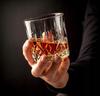 LUXITO LAVA whiskey glasses, set of 6, THICK GLASS, 300ml