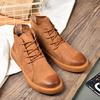 Fashion Designer Boots for Men New High-top Non-slip Lightweight Casual Working Men's Shoes Walking High Quality Men's Boots