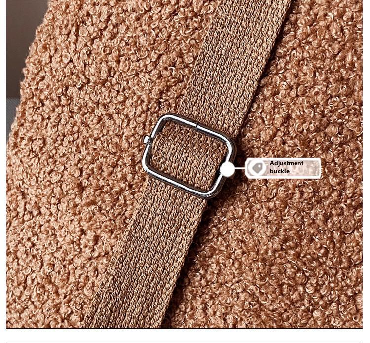 Женский рюкзак с плюшевыми ушками медведя — милая, модная сумка на осень/зиму для девочек и мам