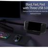 Портативная док-станция 6-в-1 для Steam Deck HDMI2.0 4K@60Hz Gigabit-Ethernet 3 порта USB 3.0 Порт USB-C для игр