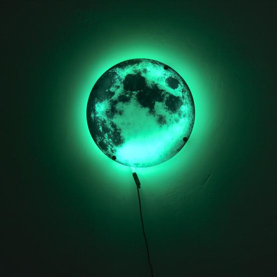 Настенный светильник с заземлением, цветной пульт дистанционного управления, с регулируемой яркостью, бескаркасный, современный, для гостиной, прикроватной тумбочки, светодиодный для детской комнаты