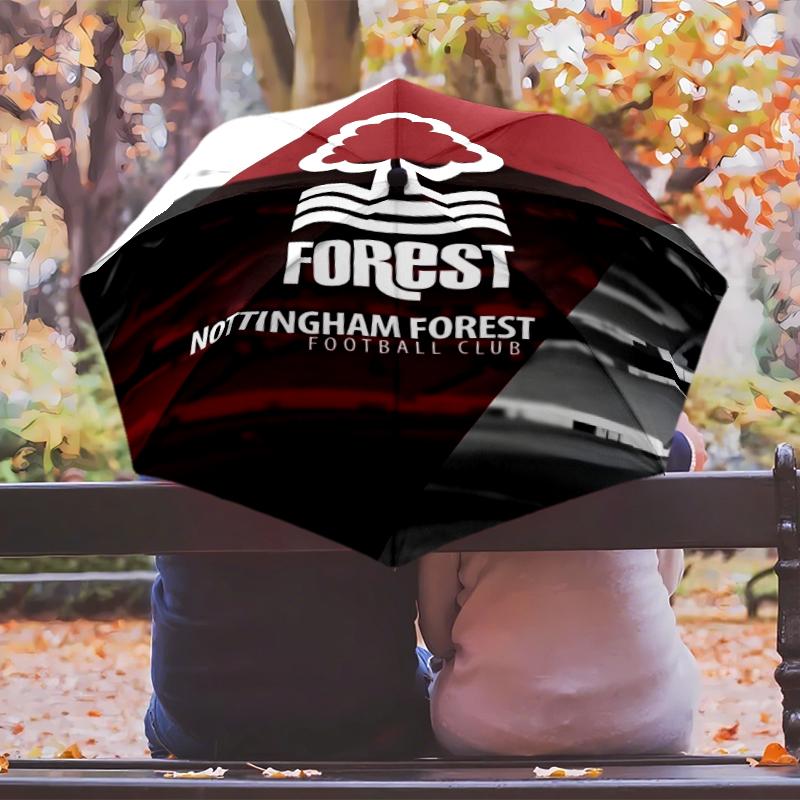 Зонт Forest F.C. с автоматическим открытием/закрытием и 8 ребрами, прочный, компактный, для путешествий и улицы