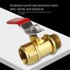 Copper Valve Body Agricultural Sprayer Ball Valve ZZ Handle Switch Sprayer Switch Accessories