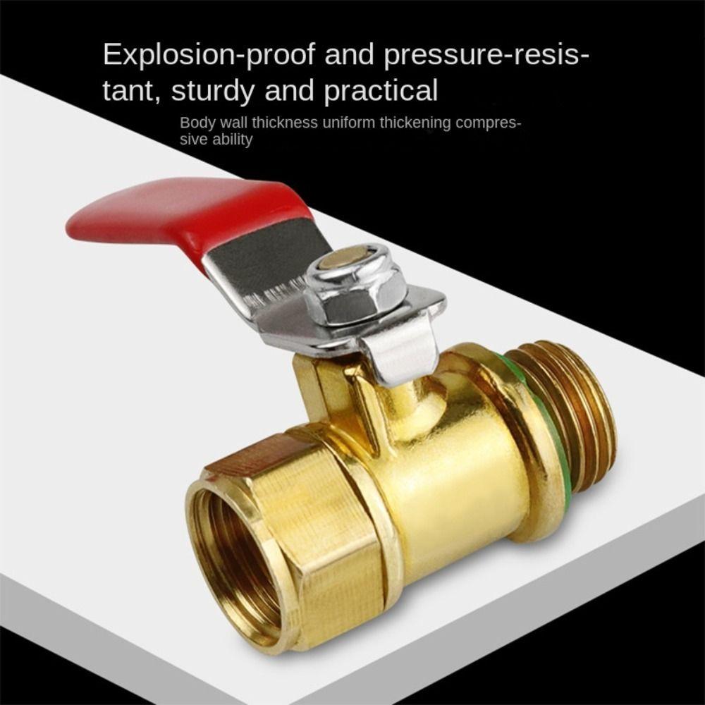 Copper Valve Body Agricultural Sprayer Ball Valve ZZ Handle Switch Sprayer Switch Accessories