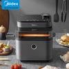 Midea Умная аэрофритюрница 7,3 л с паром и прозрачным окном, штепсель CN (адаптер в комплекте)