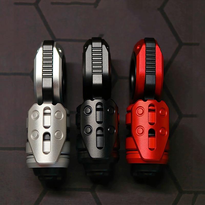E Sinian Fidget Spinner Mechanical Ratchet Slider Push Egg Decompression Metal Fingertip Toy Fashion Adult Anxiety Relief Toys