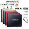 Cross-Border Portable SSD: 4TB, 8TB, 16TB Solid State Drive