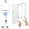 USB Перезаряжаемые Подвесные Автоматические Игрушки для Котят, Игрушки-Дразнилки для Кошек, Дом