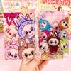 A7 Loose-leaf Book Acrylic Rocking Book Notebook Cute Girl Heart High Value Animation Student Diary
