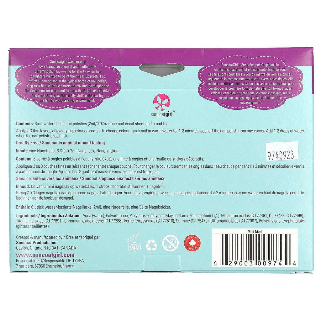 Mercury Manicure, Mini Mani Kit, 8 Piece Set