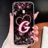For Samsung Galaxy A20 A20S A21 A30 A30S Phone Case Butterfly Letters Soft TPU Clear Silicone Shell For Galaxy A 20 A 30 Housing