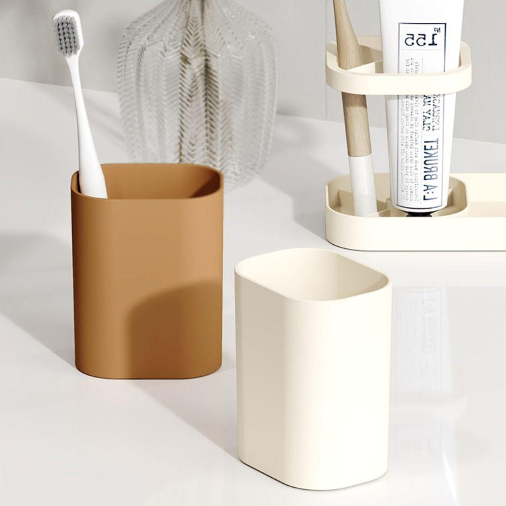 Многофункциональная подставка для зубной пасты и зубных щеток, набор для домашнего ополаскивателя для полости рта, органайзер для ванной комнаты, держатель для зубных щеток
