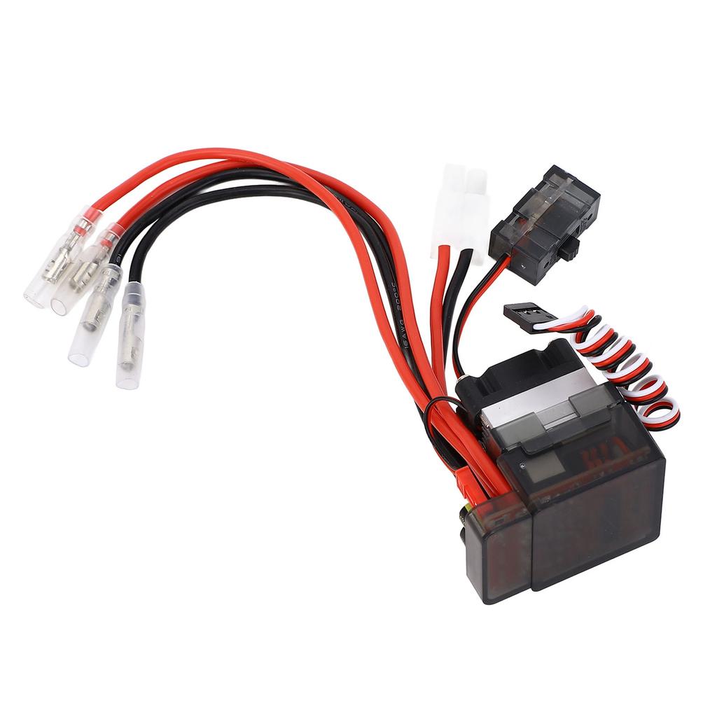 320A RC Brushed ESC for 7.4 to 16V Voltage 2 to 4S LiPo 6 to 12 NiMH Brushed ESC Electronic Speed Controller for 1 10
