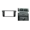 180*105 мм открывающаяся панель Double Din для BMW 3 серии E46, радио, DVD, стереопанель, комплект отделки приборной панели, установка GPS-навигатора