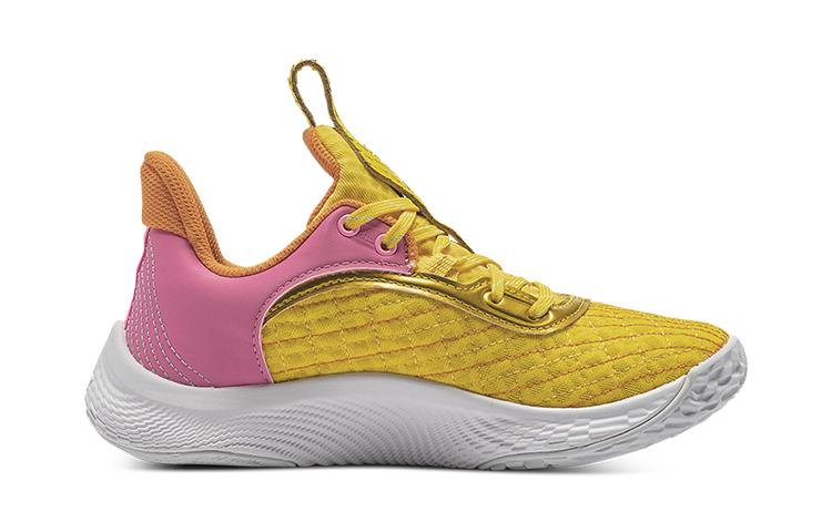 УЛИЦА СЕЗАМ x Under Armour Curry 9 Ткань Устойчивая к истиранию Устойчивая к истиранию Низкие Высокопроизводительные Баскетбольные Кроссовки 3024250-702