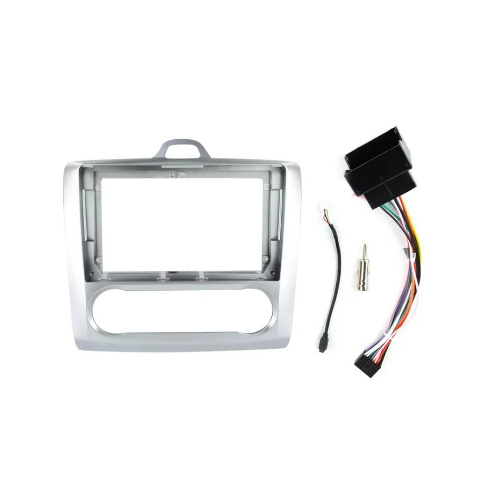 9-дюймовый автомобильный Android для Ford Focus 2 S-Max для панели медиаплеера, монтажного кронштейна для радиоприемника, комплекта рамок, рамок, кромок рамок