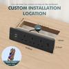 AC110 250V Удлинитель Сетевой Фильтр Электрические Скрытые Розетки Бытовая Техника Скрытая Розетка Вилка Встроенная Настольная Розетка