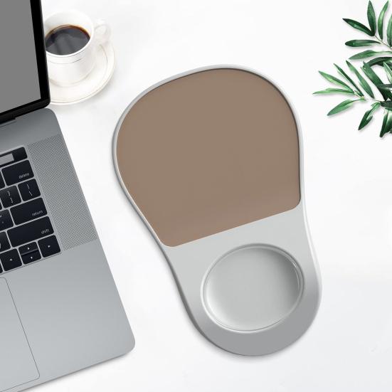 Коврик для мыши с подставкой для запястья, эргономичный, противоскользящий, для снятия боли в запястье, коврик для мыши для ноутбука и компьютера с подушкой для поддержки запястья, аксессуар для ПК