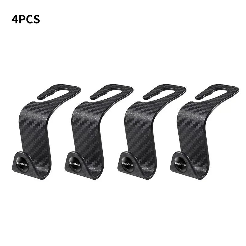 Car Seat Hooks Headrest Storage Hanger Car Interior Hanging Hook For Mercedes Benz AMG A B C E S class GLA GLC CLA GLK GLE