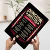 Dungeon Master Translator Poster Customized Wall Art Vintage Metal Signs Retro Tin Plaque for Man Cave Gaming Room Decoration