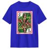 Streetwear T Shirt Beach Queen of a Clubs Golf Lover Playing Card Retro Golfer Sport Trendy Cool T Shirts  Pure Cotton Tee Shirt
