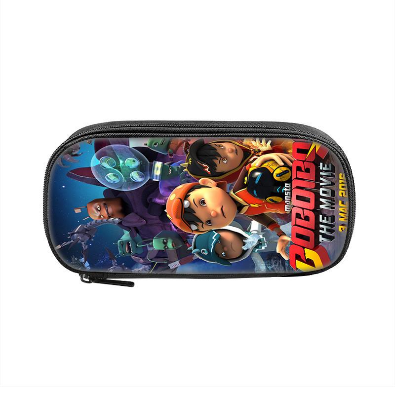 Пенал Boboiboy для детей, нейлоновая сумка для хранения с мультяшным дизайном