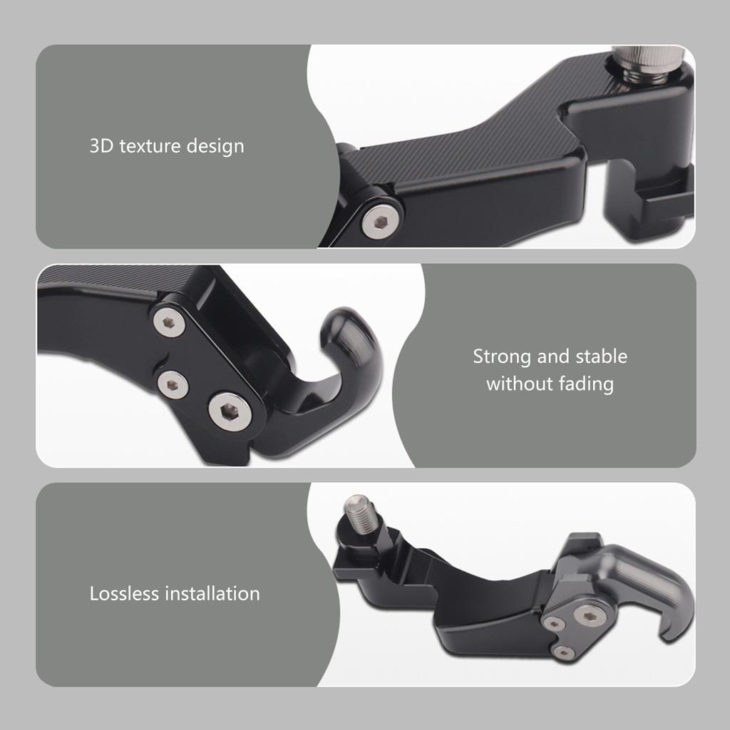 Алюминиевый крючок для шлема мотоцикла, держатель для багажной сумки, крючки для вешалок для сумок для шлемов Forza 300/350, крючки для перчаток и гаджетов